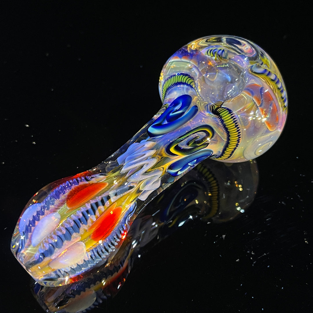 Super Chunky Inside Out Spoon Glass Pipe Tiny Mike   