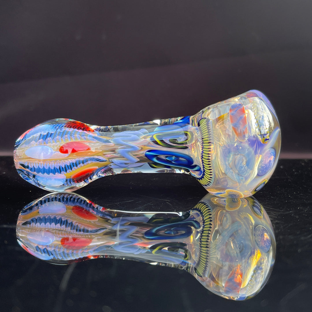 Super Chunky Inside Out Spoon Glass Pipe Tiny Mike   