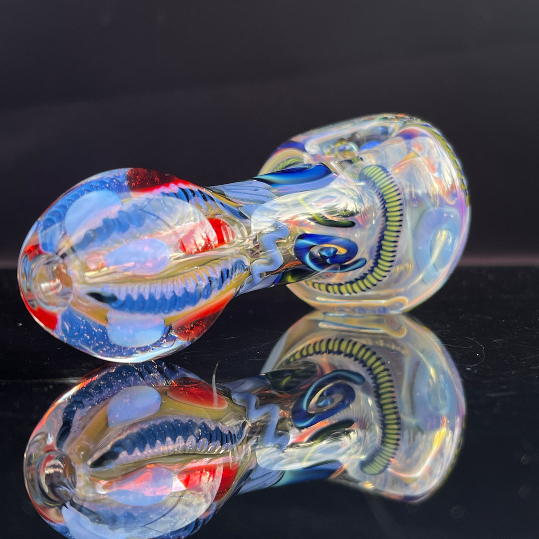 Super Chunky Inside Out Spoon Glass Pipe Tiny Mike   