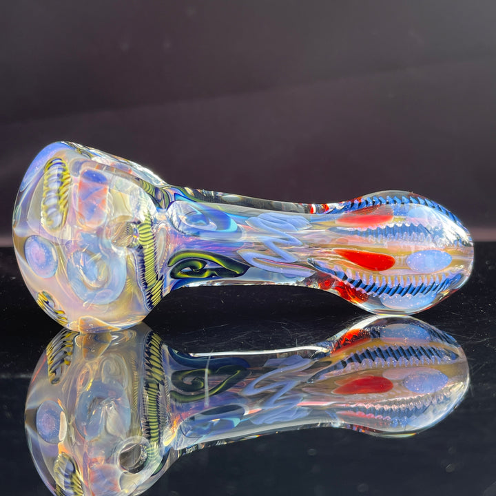 Super Chunky Inside Out Spoon Glass Pipe Tiny Mike   