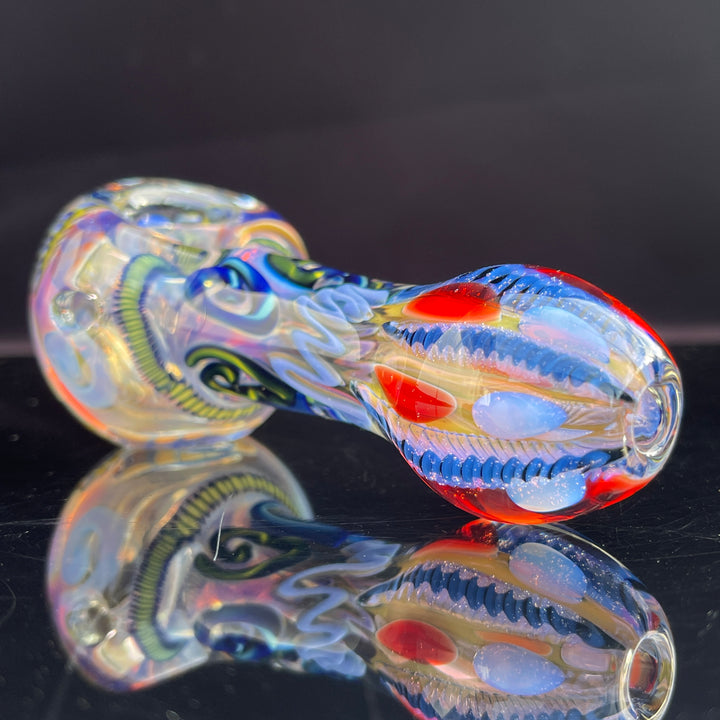 Super Chunky Inside Out Spoon Glass Pipe Tiny Mike   