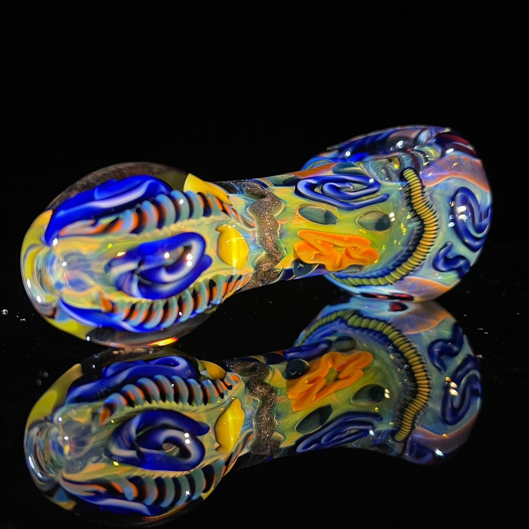 Super Chunky Inside Out Spoon Glass Pipe Tiny Mike   