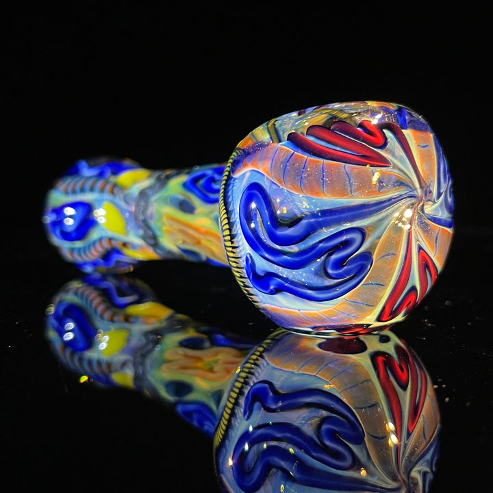 Super Chunky Inside Out Spoon Glass Pipe Tiny Mike   