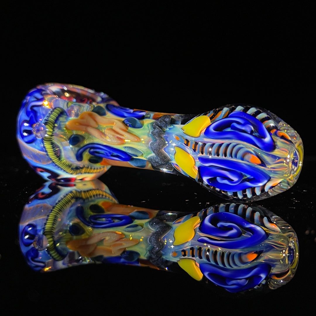 Super Chunky Inside Out Spoon Glass Pipe Tiny Mike   