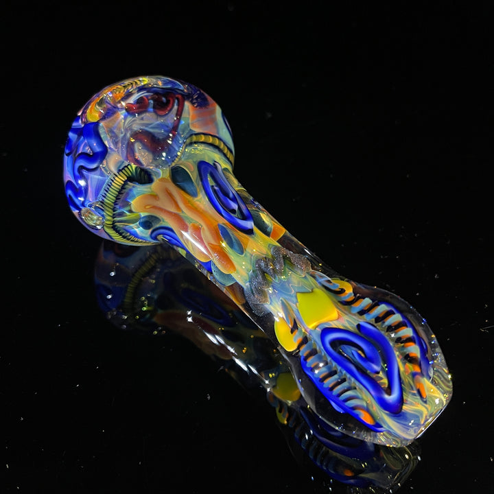 Super Chunky Inside Out Spoon Glass Pipe Tiny Mike   