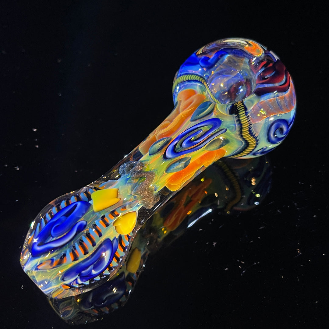 Super Chunky Inside Out Spoon Glass Pipe Tiny Mike   