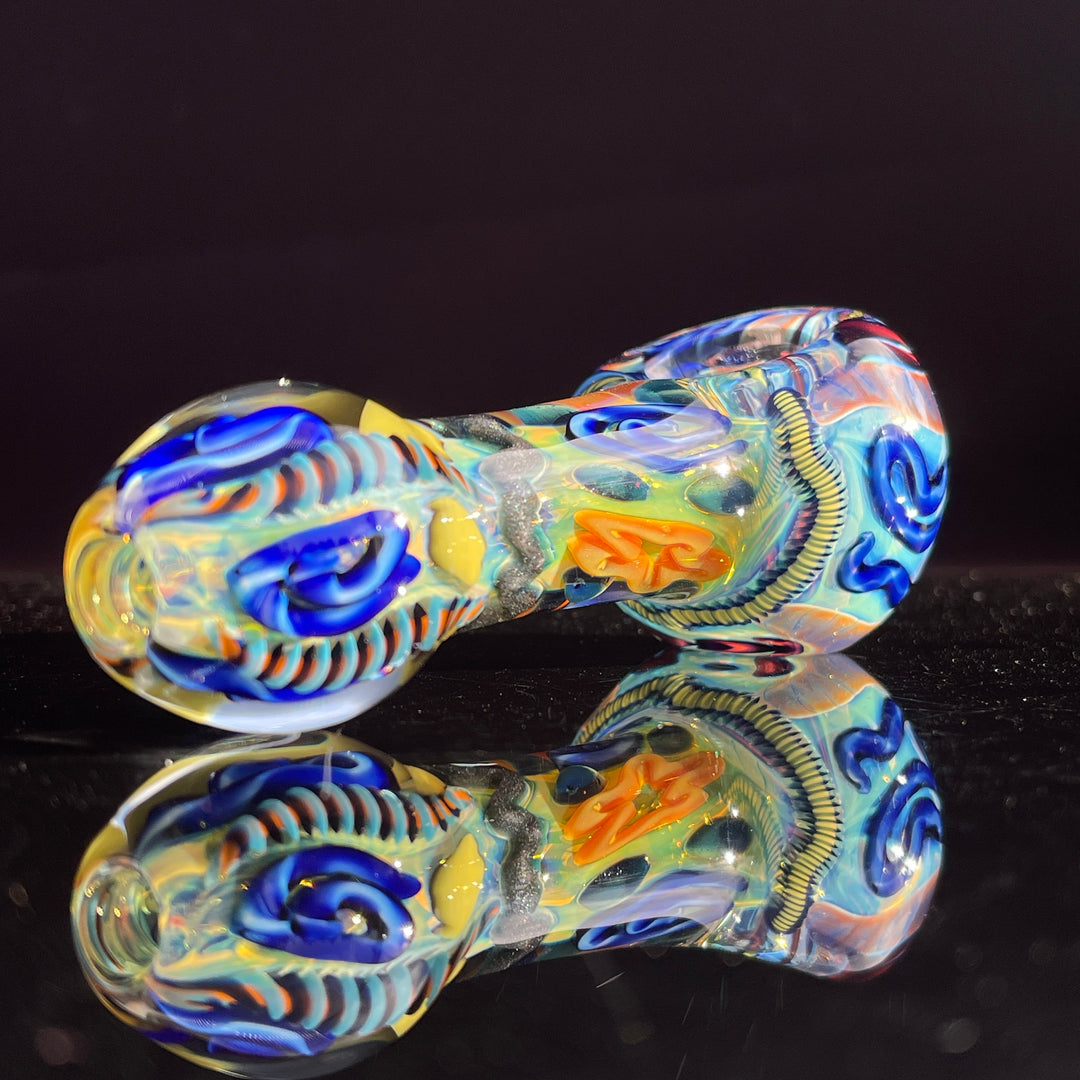 Super Chunky Inside Out Spoon Glass Pipe Tiny Mike   