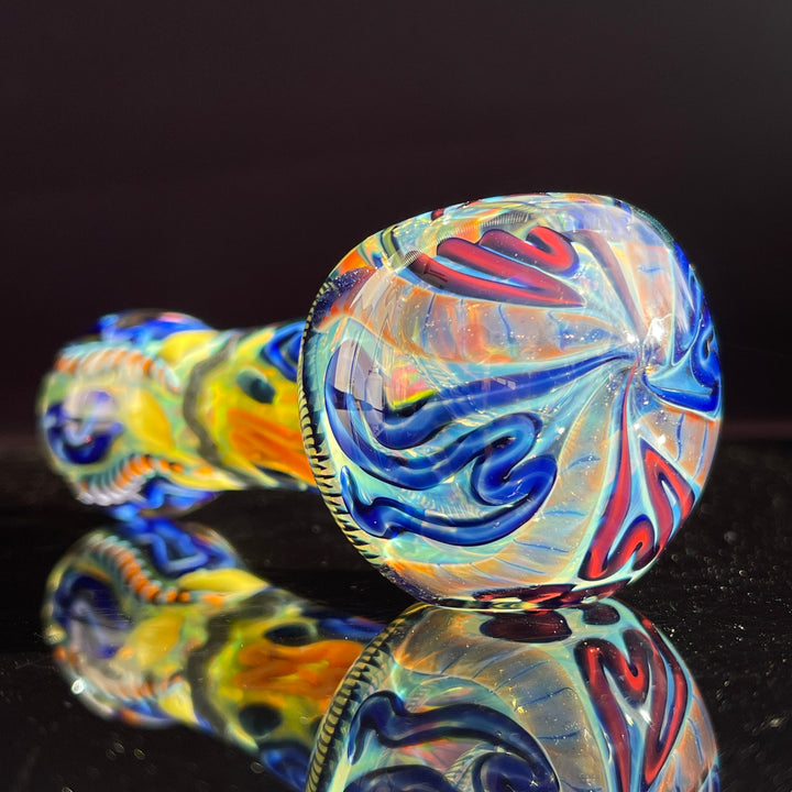 Super Chunky Inside Out Spoon Glass Pipe Tiny Mike   