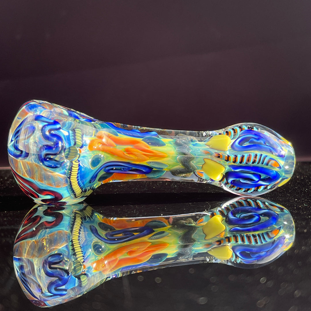 Super Chunky Inside Out Spoon Glass Pipe Tiny Mike   