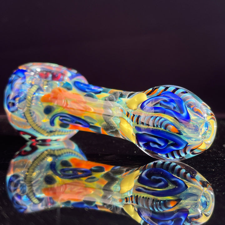 Super Chunky Inside Out Spoon Glass Pipe Tiny Mike   