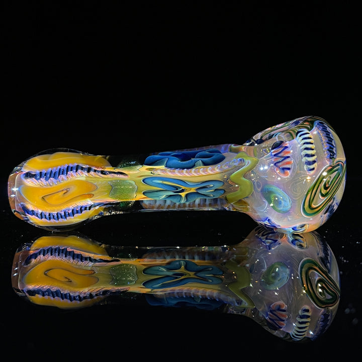 Super Chunky Inside Out Spoon Glass Pipe Tiny Mike   