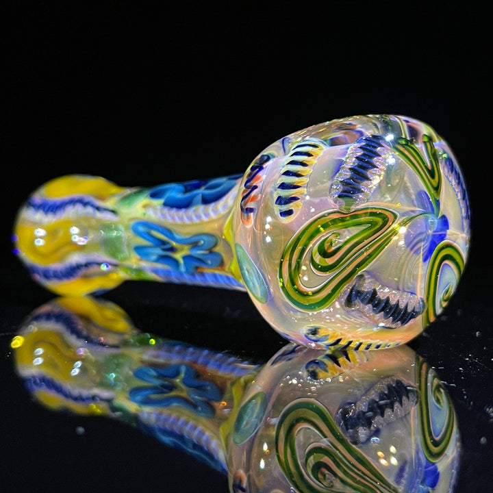 Super Chunky Inside Out Spoon Glass Pipe Tiny Mike   