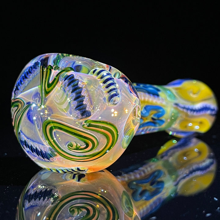 Super Chunky Inside Out Spoon Glass Pipe Tiny Mike   