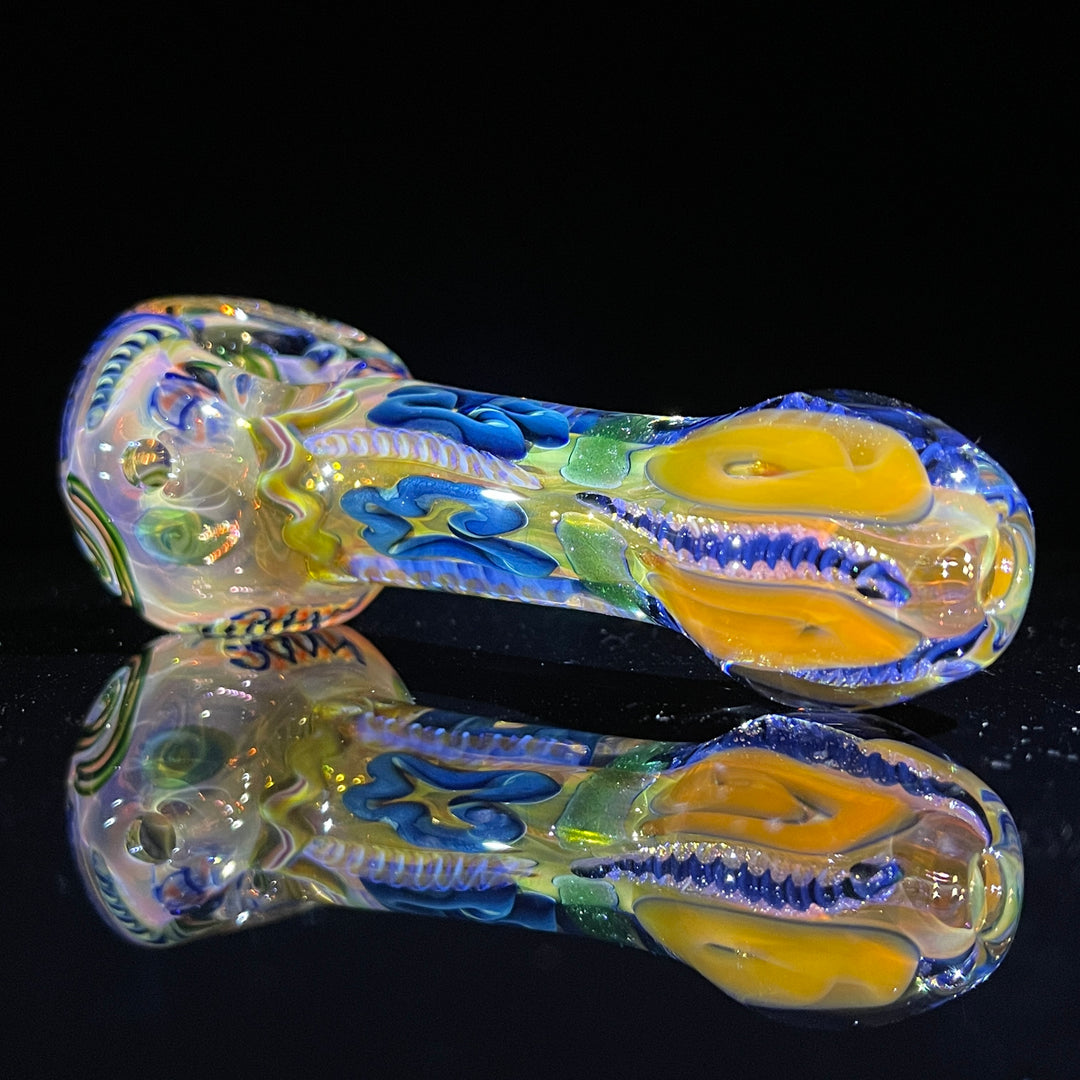 Super Chunky Inside Out Spoon Glass Pipe Tiny Mike   