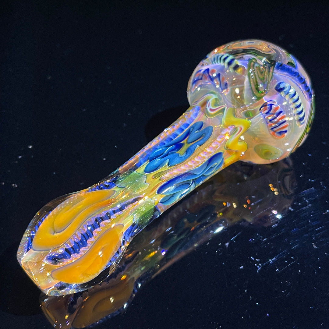 Super Chunky Inside Out Spoon Glass Pipe Tiny Mike   