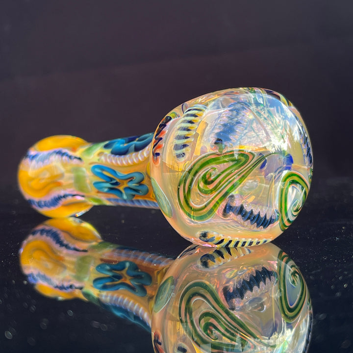 Super Chunky Inside Out Spoon Glass Pipe Tiny Mike   