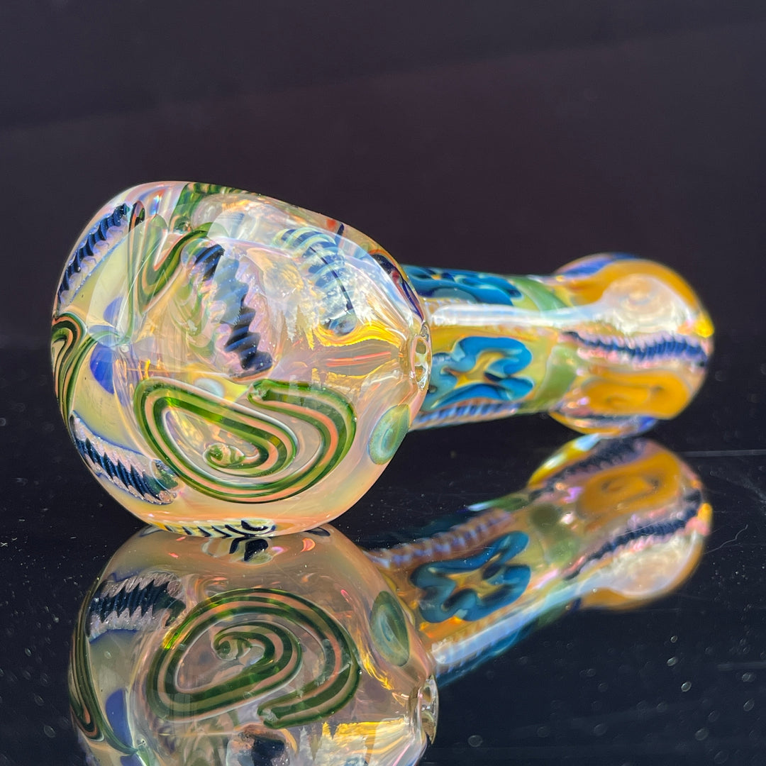 Super Chunky Inside Out Spoon Glass Pipe Tiny Mike   