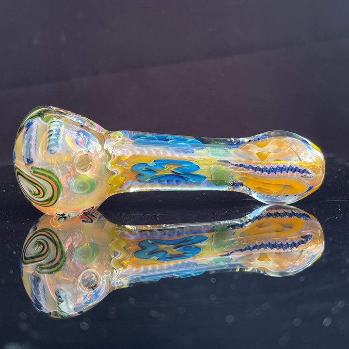 Super Chunky Inside Out Spoon Glass Pipe Tiny Mike   