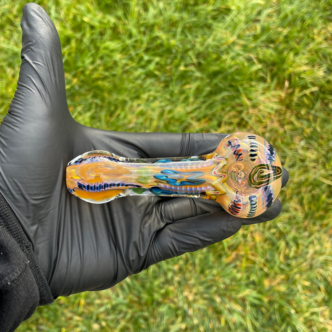 Super Chunky Inside Out Spoon Glass Pipe Tiny Mike   