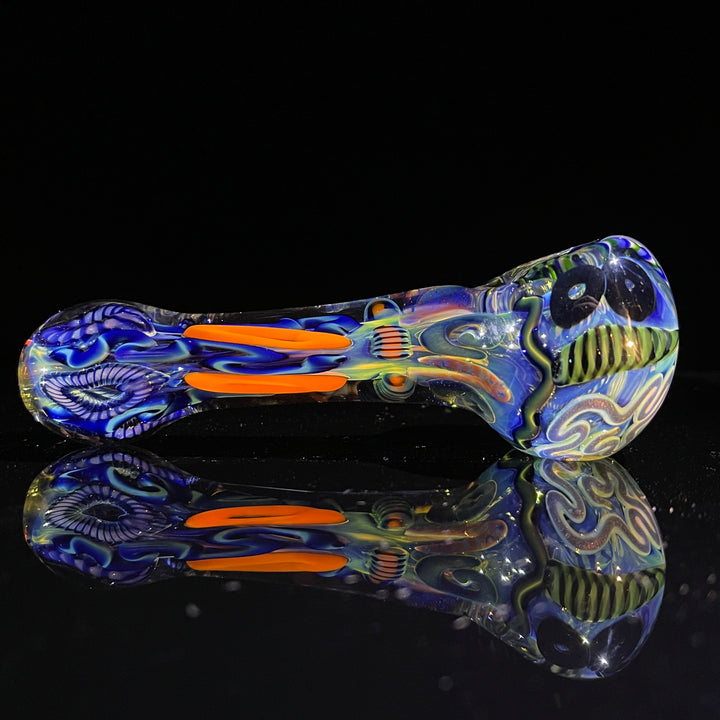 Super Chunky Inside Out Spoon Glass Pipe Tiny Mike   