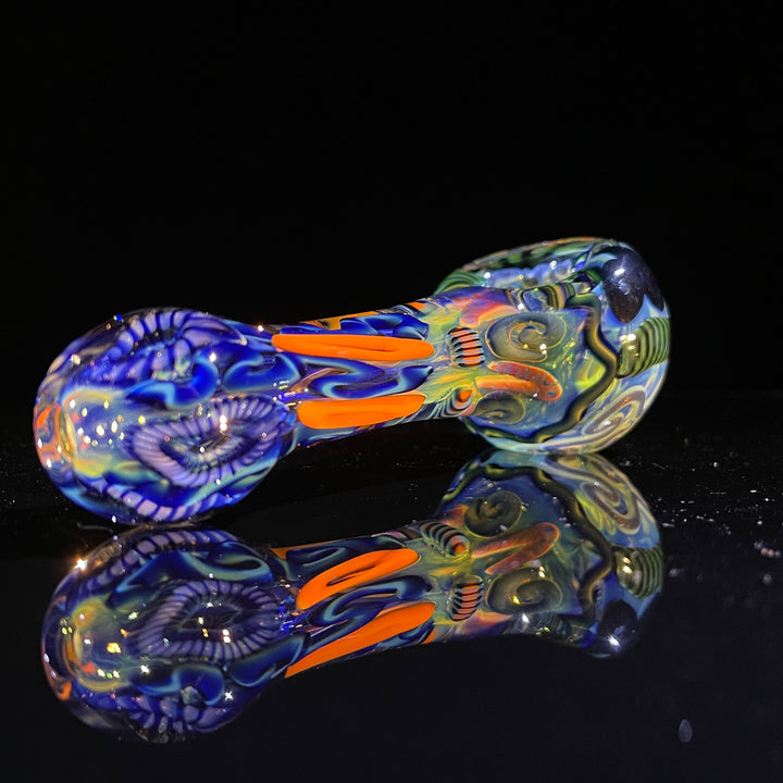 Super Chunky Inside Out Spoon Glass Pipe Tiny Mike   