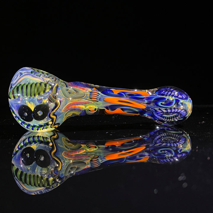 Super Chunky Inside Out Spoon Glass Pipe Tiny Mike   