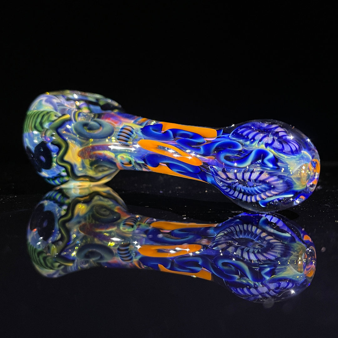 Super Chunky Inside Out Spoon Glass Pipe Tiny Mike   