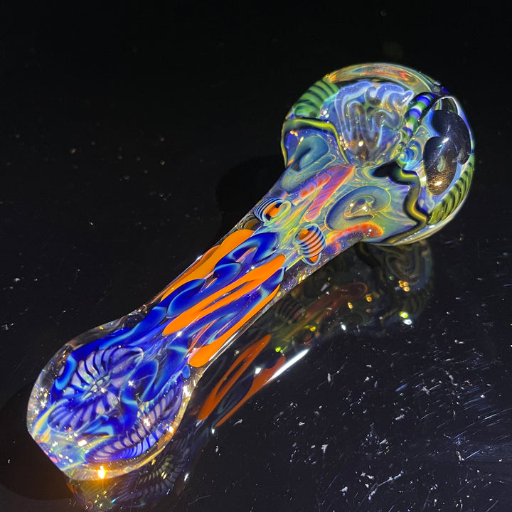 Super Chunky Inside Out Spoon Glass Pipe Tiny Mike   