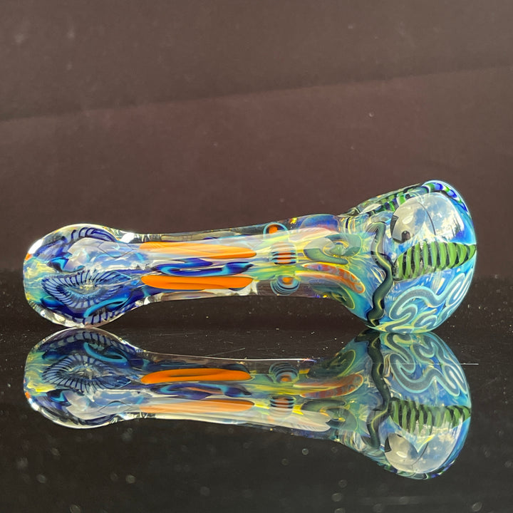 Super Chunky Inside Out Spoon Glass Pipe Tiny Mike   