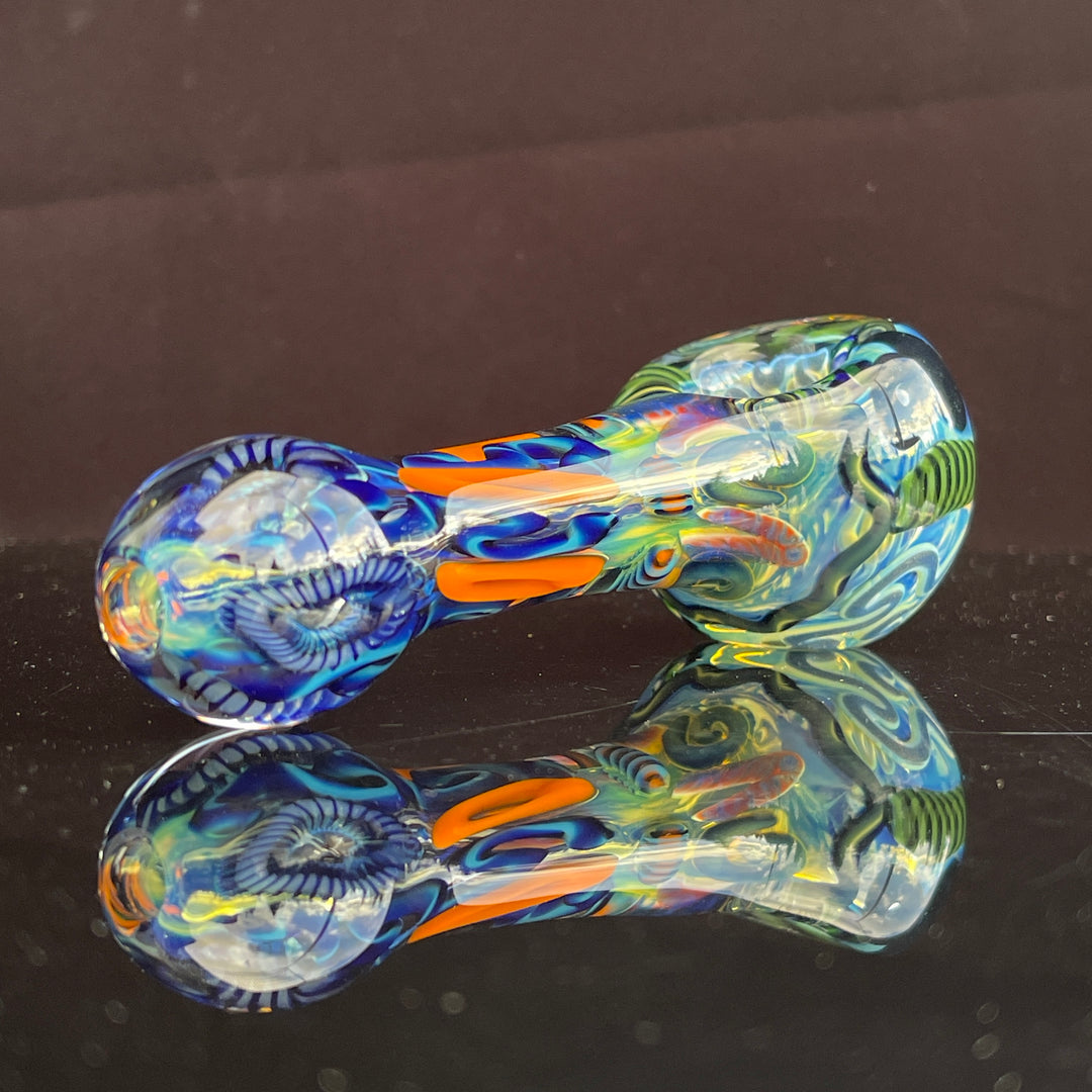 Super Chunky Inside Out Spoon Glass Pipe Tiny Mike   