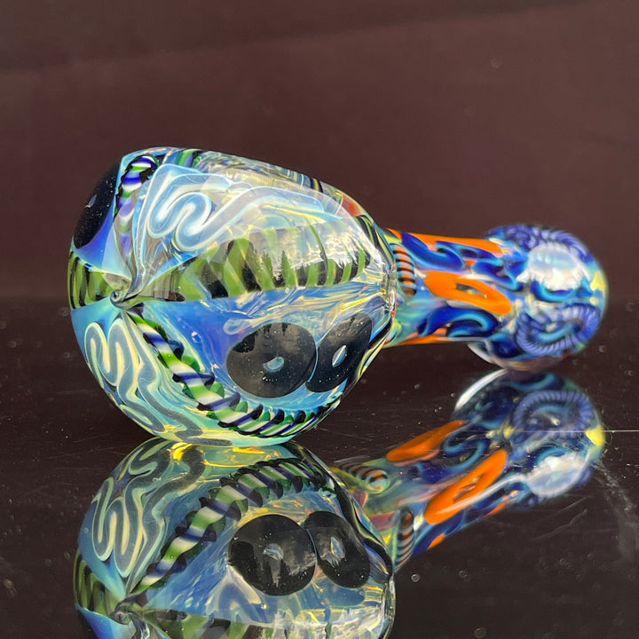 Super Chunky Inside Out Spoon Glass Pipe Tiny Mike   