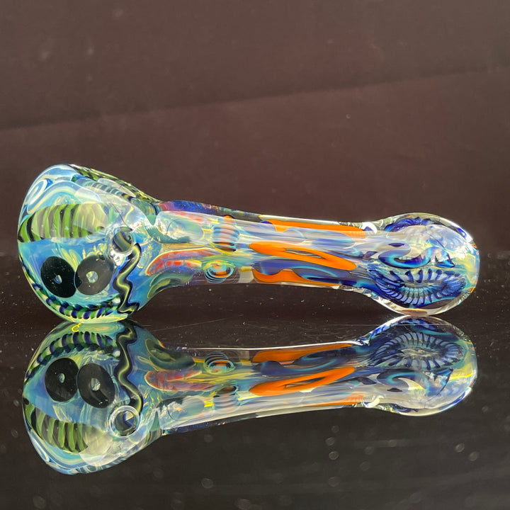 Super Chunky Inside Out Spoon Glass Pipe Tiny Mike   