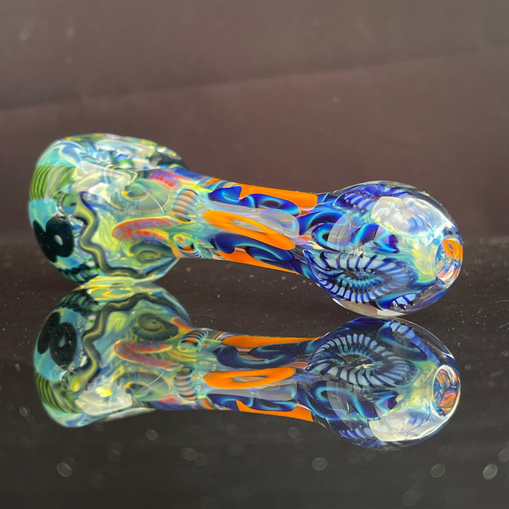 Super Chunky Inside Out Spoon Glass Pipe Tiny Mike   