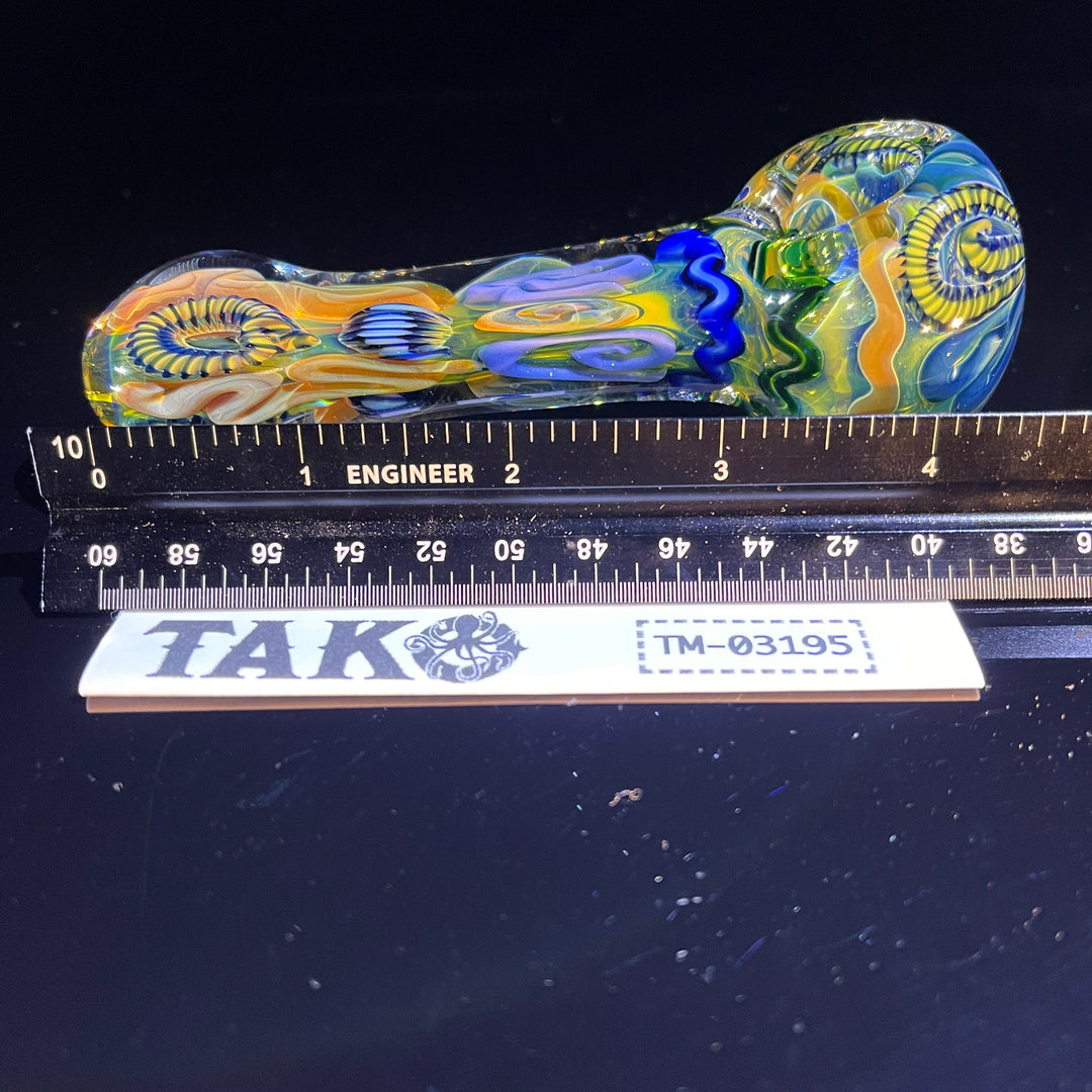 Super Chunky Inside Out Spoon Glass Pipe Tiny Mike   