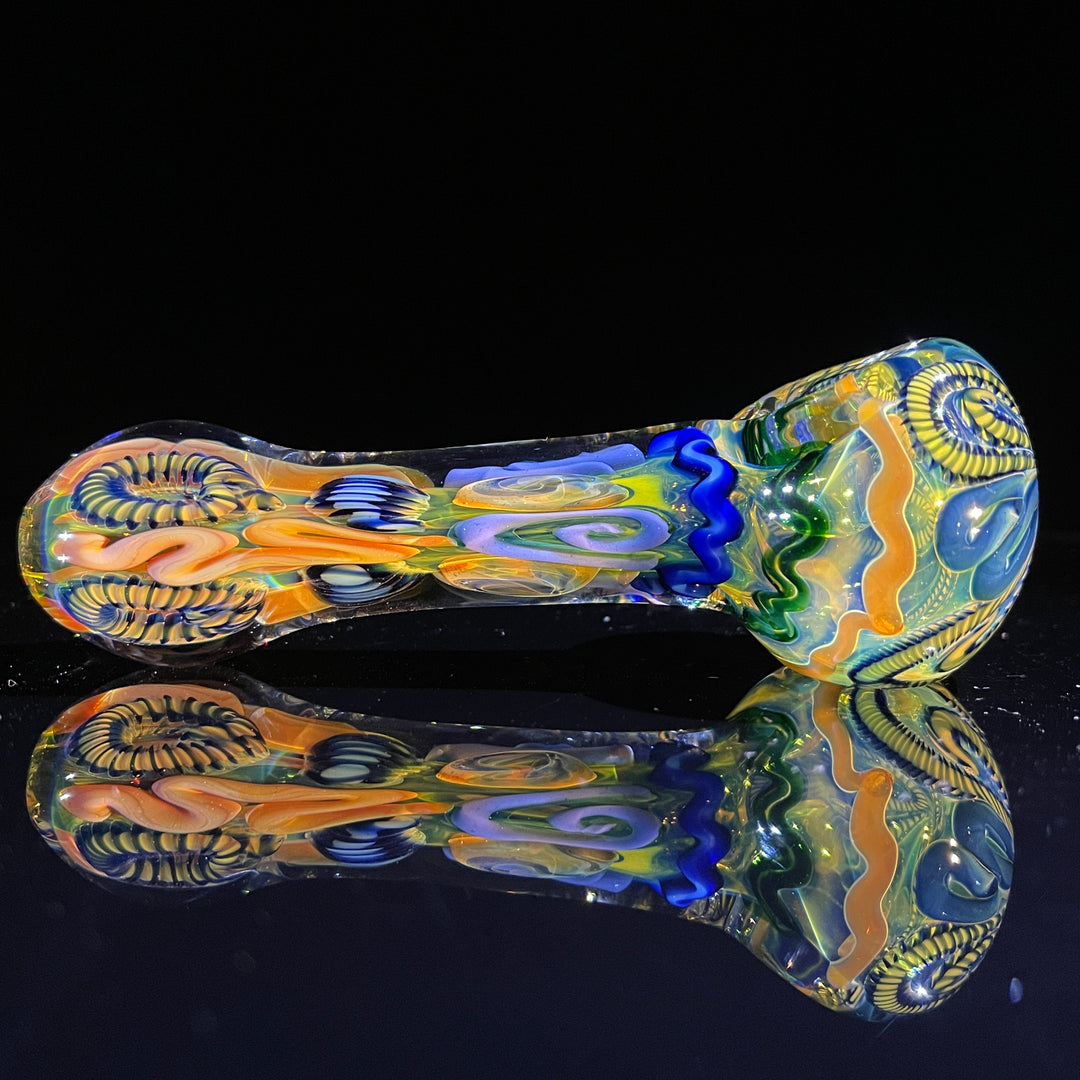 Super Chunky Inside Out Spoon Glass Pipe Tiny Mike   