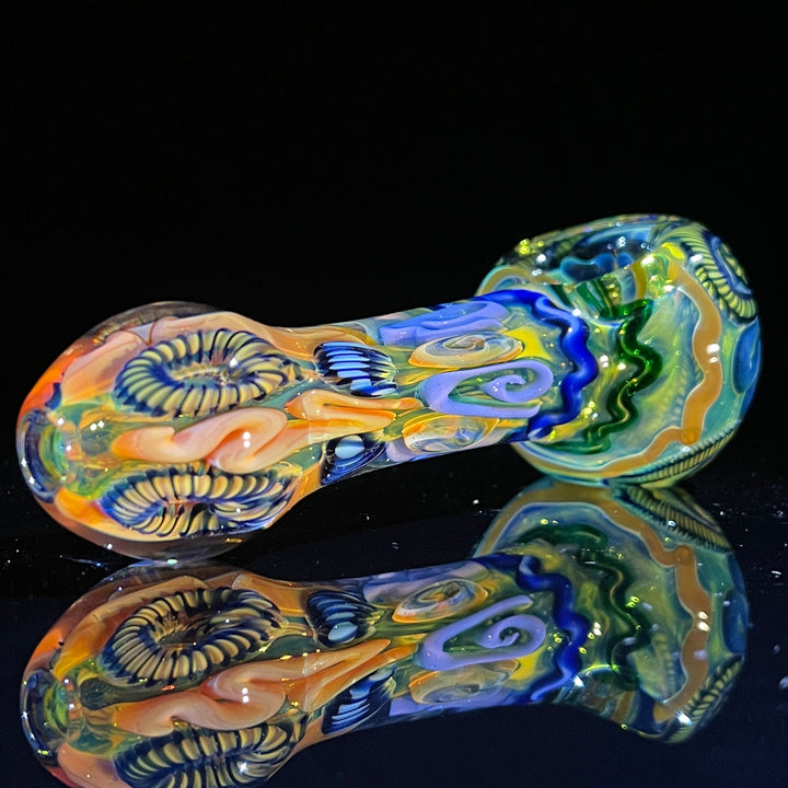 Super Chunky Inside Out Spoon Glass Pipe Tiny Mike   