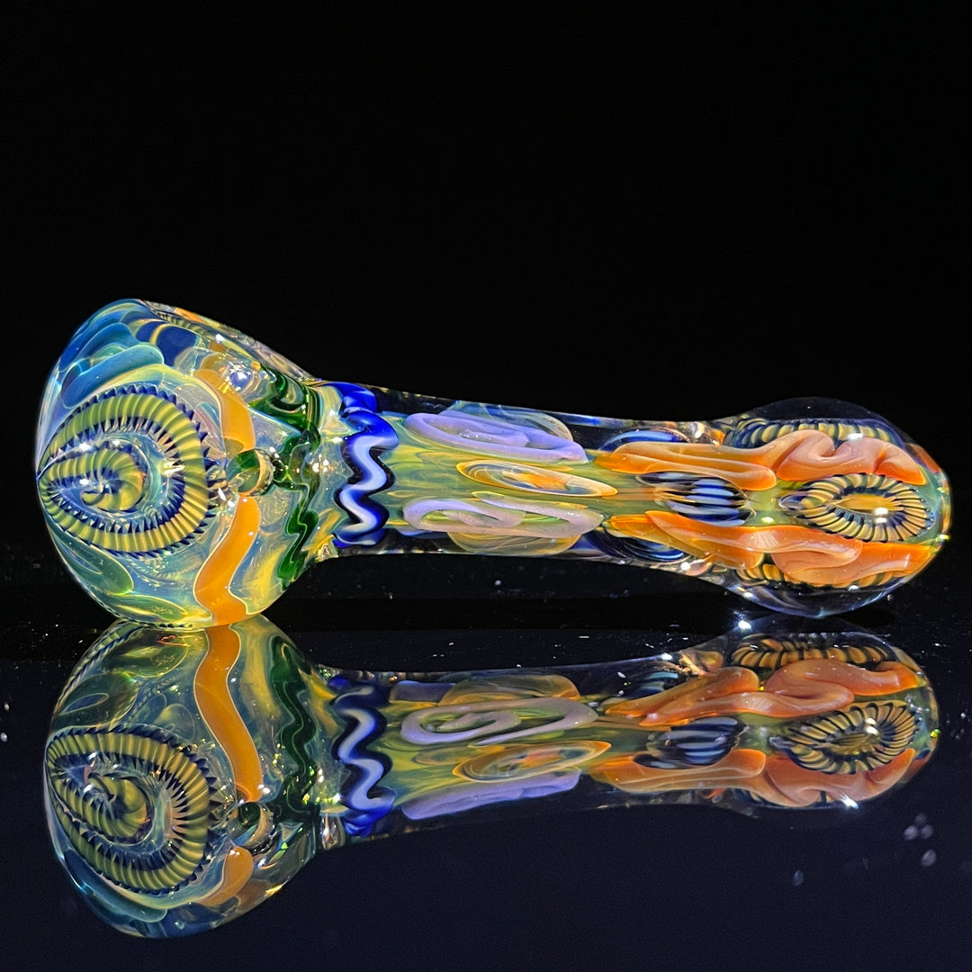 Super Chunky Inside Out Spoon Glass Pipe Tiny Mike   