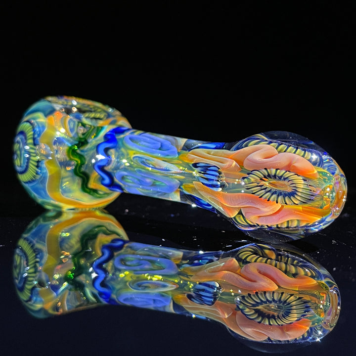 Super Chunky Inside Out Spoon Glass Pipe Tiny Mike   