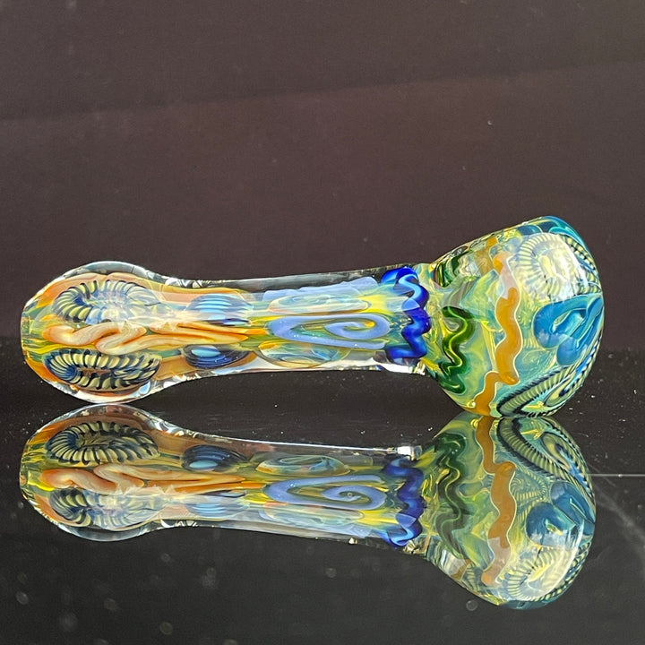 Super Chunky Inside Out Spoon Glass Pipe Tiny Mike   