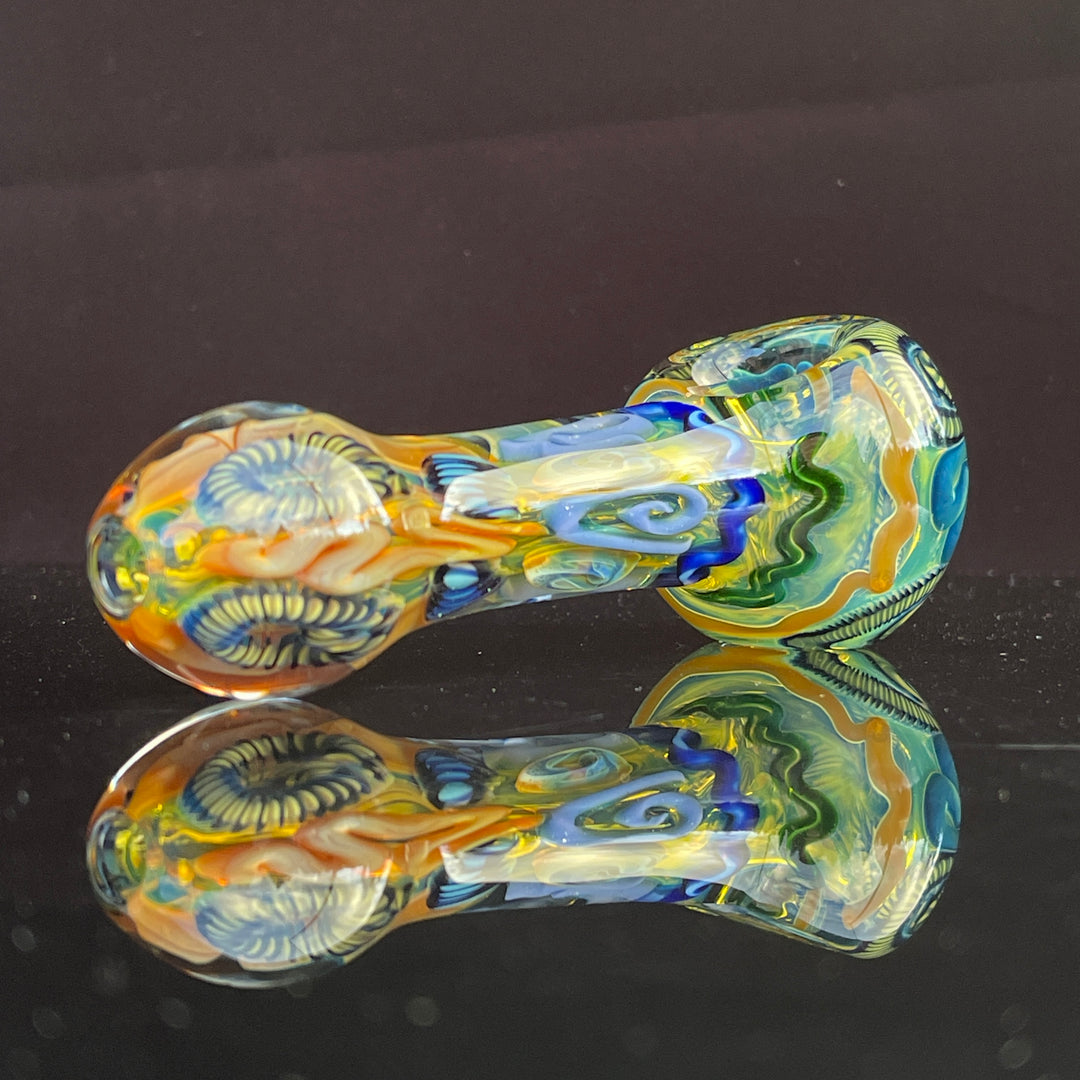 Super Chunky Inside Out Spoon Glass Pipe Tiny Mike   