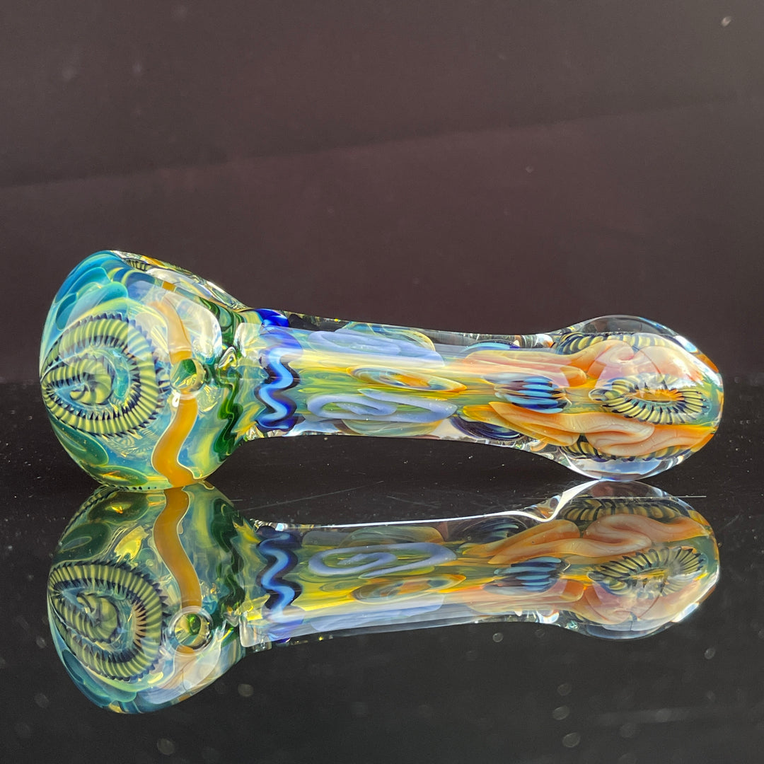 Super Chunky Inside Out Spoon Glass Pipe Tiny Mike   