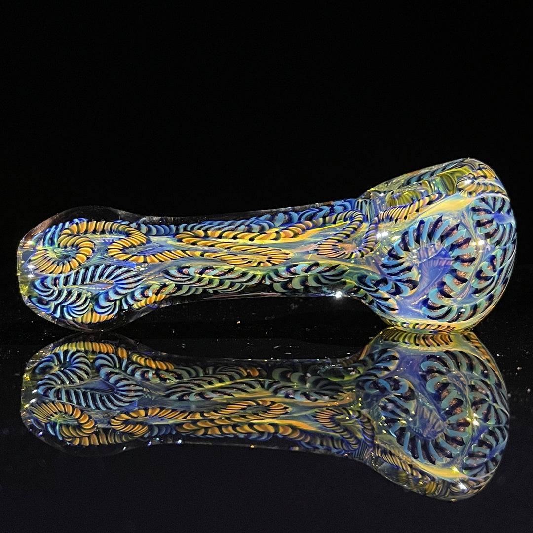 Super Chunky Inside Out Spoon Glass Pipe Tiny Mike   