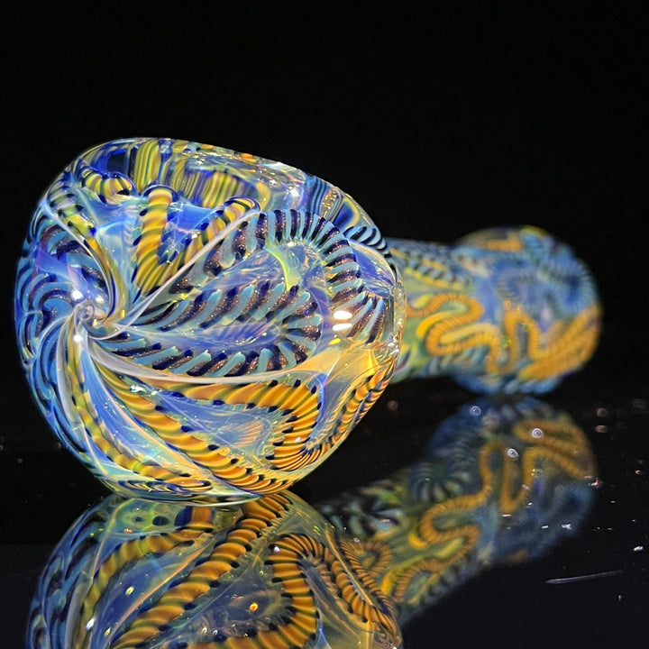 Super Chunky Inside Out Spoon Glass Pipe Tiny Mike   