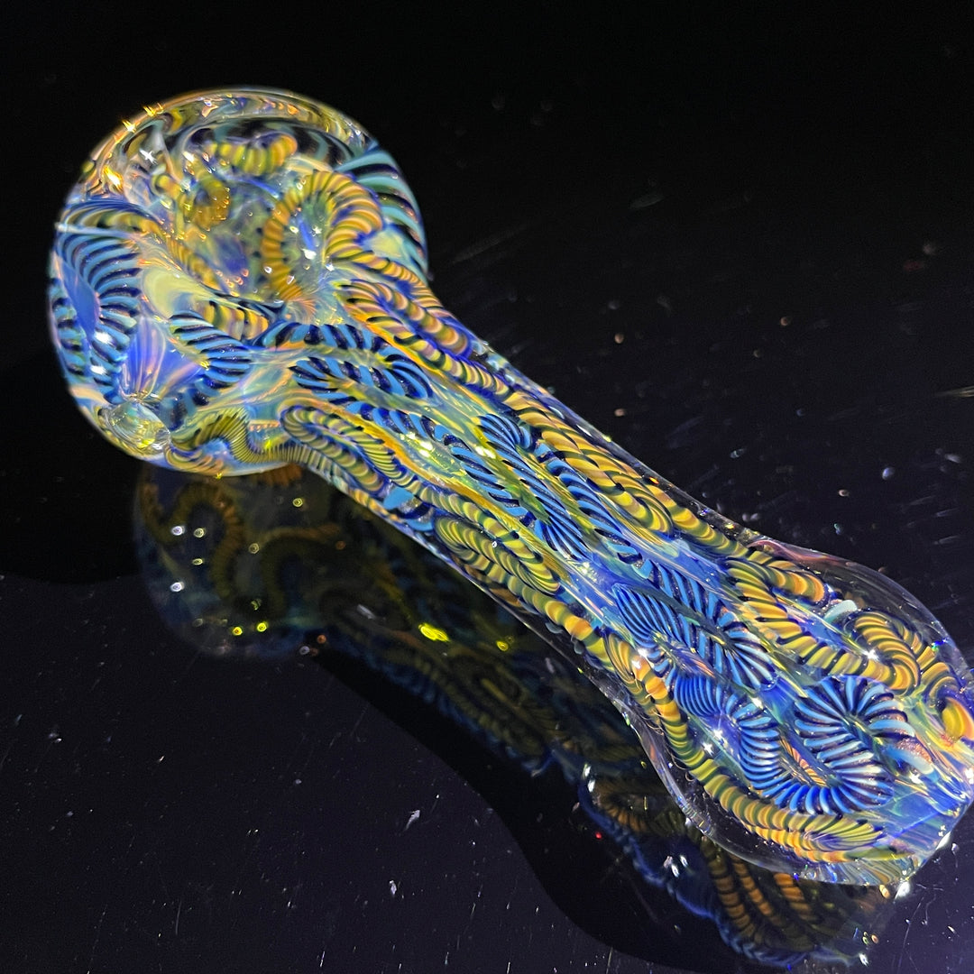 Super Chunky Inside Out Spoon Glass Pipe Tiny Mike   