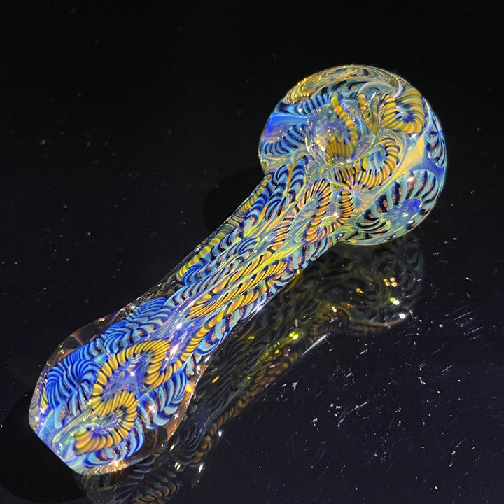 Super Chunky Inside Out Spoon Glass Pipe Tiny Mike   