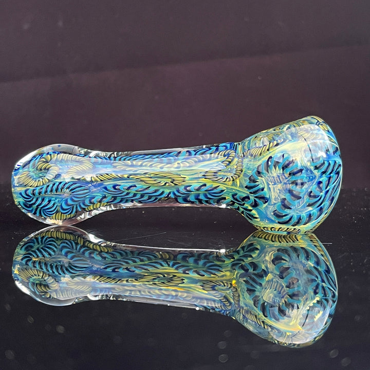 Super Chunky Inside Out Spoon Glass Pipe Tiny Mike   