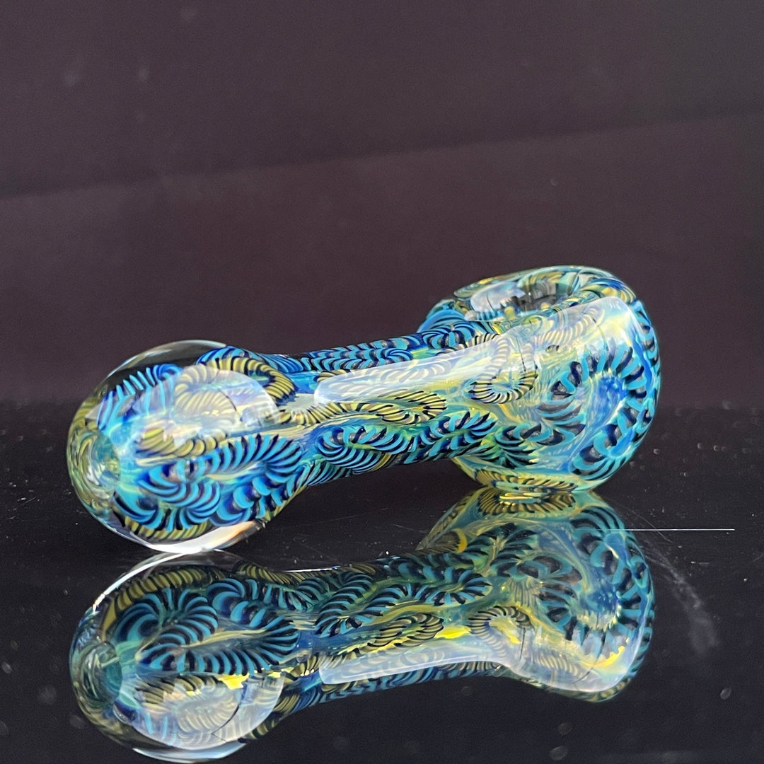 Super Chunky Inside Out Spoon Glass Pipe Tiny Mike   