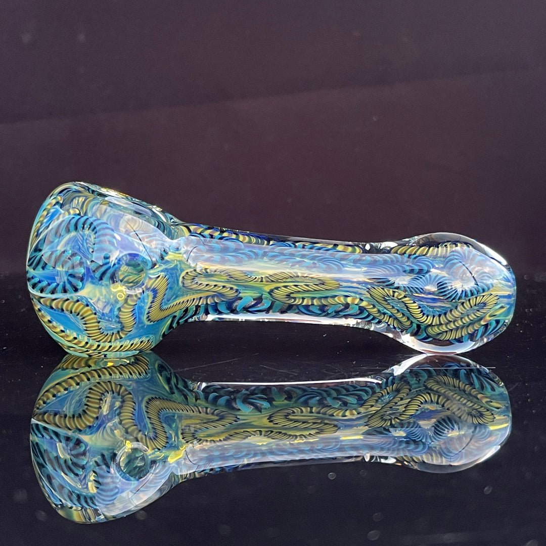 Super Chunky Inside Out Spoon Glass Pipe Tiny Mike   