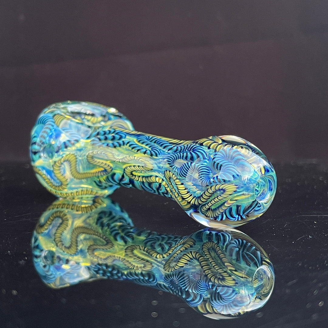 Super Chunky Inside Out Spoon Glass Pipe Tiny Mike   