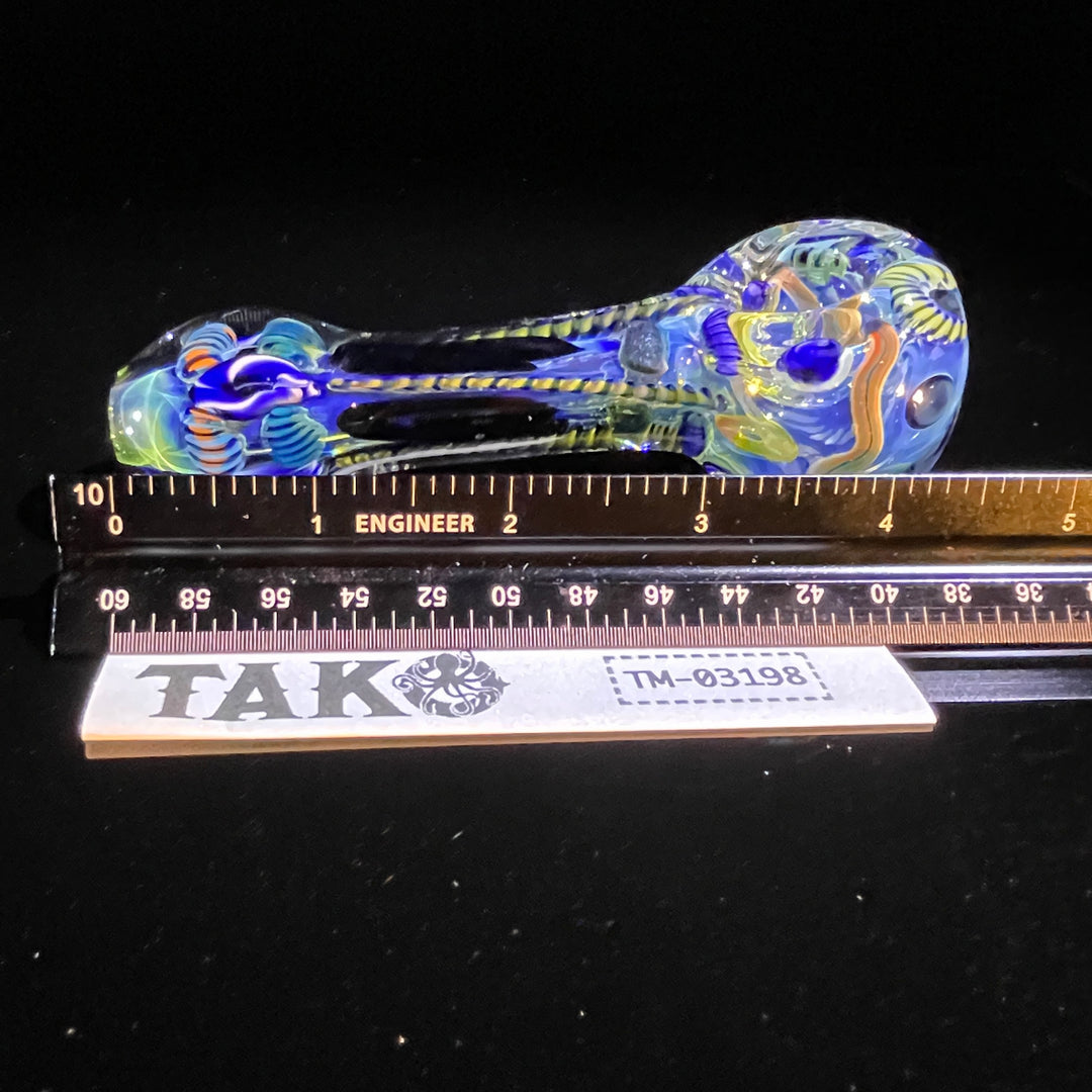 Super Chunky Inside Out Spoon Glass Pipe Tiny Mike   